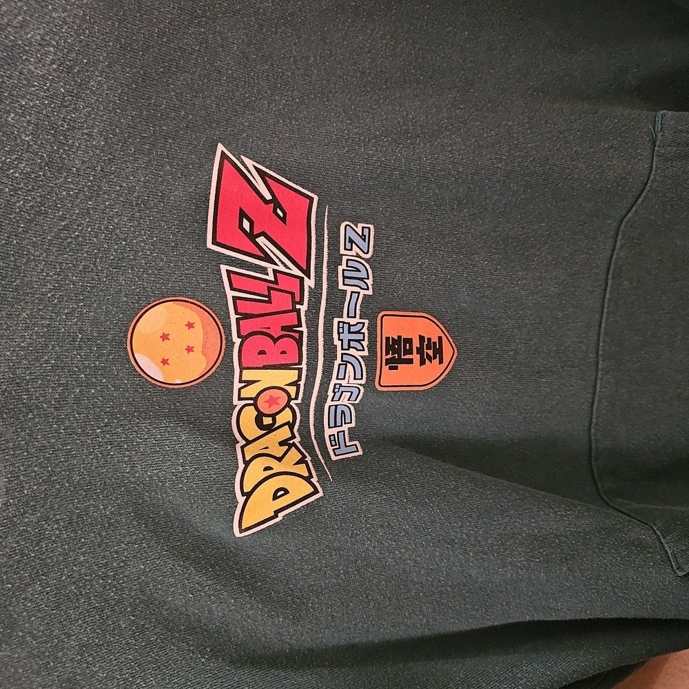 Dragon Ball Z Teal Hoodie Youth Size 14-16 - Picture 2 of 5